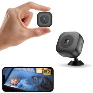Security Camera Indoor WiFi Wireless Mini Camera Security Full HD Live Video Nanny Cam Surveillance Camera for Home