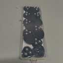 Appliance Casters - Furniture Sliders & Appliance Rollers for Kitchen, Coffee Machine, Blender, Oven Countertop Sliding (Black, 16pcs)