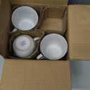 Pfaltzgraff Trellis Coastal 16-Piece Dinnerware Set, Service For 4, White (Coastal White)