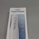 AquaSonic Water Flosser - Cordless Rechargeable Water Flossers for Teeth Cleaning - Waterproof Aqua Flosser, Portable Oral Irrigator for Dental Cleaning with 5 Jet Tips  Braces Home Travel. (White)