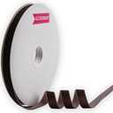 Nylon Brown Velvet Ribbon Single Sided,5/8 Inch X 25Yards Spool