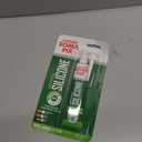 Silicone Caulk - Squeeze Tube Silicone Sealant for Wood, Kitchen, Bathroom, Sink, and Windows - Multi-Purpose & Waterproof (Clear)