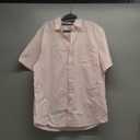Amazon Essentials Short Sleeve Shirt for Men (X-Large, Pink)