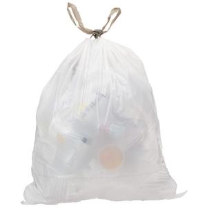 AmazonCommercial 18 Gallon Compactor Bags with Drawstring, 2 Mil, 50 Count