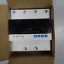 63A 2P Dual Power Automatic Transfer Switch 110V Adjustable Emergency Generator Transfer Switch with LED Display 50HZ/60HZ ATS for Generator and Backup Power (small-scale)