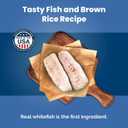Blue Buffalo Life Protection Formula Adult Dry Dog Food, Helps Build and Maintain Strong Muscles, Made with Natural Ingredients, Fish & Brown Rice Recipe, 15-lb Bag (EXP 04/06/27)