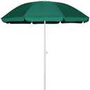 AMMSUN 6FT Portable Picnic Outdoor Canopy Sunshade Beach Umbrella with Tilt Function, Small Patio Umbrella - Green