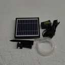 Biling Solar Fountain for Bird Bath, Solar Panel Kit Outdoor Solar Water Pump with 4ft Tubing for Hummingbird Bath, Small Pond and Fish Tank (2.5W)