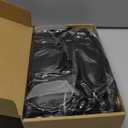 Dog Heated Warm Coat Jacket Pet Winter Black Vest Graphene Heat Lining Coat for Dogs Pet Outdoor Supplies(Not Included Batteries)(Small)