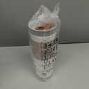 Owala Stainless Steel Triple Layer Insulated Travel Tumbler with Spill Resistant Lid and Straw, BPA Free, 24 oz, Grey/White (Iced Tea)