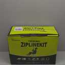 X XBEN Zip line Kits for Backyard, Zip Lines for Kid and Adult, Included Swing Seat, Ziplines Brake, and Steel Trolley, Outdoor Playground Equipment (65FT)