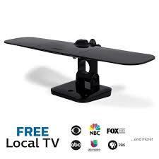 Philips Wing Mobile TV Antenna, Indoor Outdoor Attic Mount, Perfect for Tailgating and Camping, Long Range Antenna, Supports 4K 1080P VHF UHF, Compact Design, Smart TV Compatible, Black, SDV8412B/27