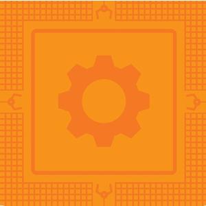 10"x10" Foam Cover, LET'S CODE GAME 