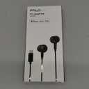 PALOVUE iPhone Headphones Earbuds Earphones wtih Lightning Connector Apple MFi Certified Compatible 14 13 12 11 Pro Max X XS XR 8 7 Plus with Microphone Controller SweetFlow Black