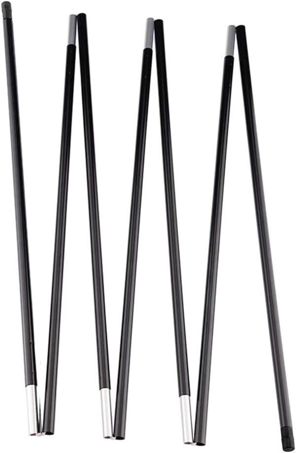 Tecoom Truck Tent Poles Replacement Fiberglass for Upgrade Gray 5.5-5.8FT Tent, 153.54 in, 1 Pack