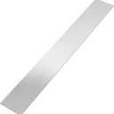 304 Brushed Stainless Steel Finishing Sheet Metal Gap Filler Trim Strip Metal Trim for Home Kitchen Tools (Silver,5 x 30 Inch)