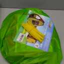 UTEX 3 in 1 Pop Up Play Tent with Tunnel, Ball Pit for Kids, Boys, Girls, Babies and Toddlers, Indoor/Outdoor Playhouse (Red/Yellow & Square Tent)