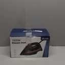 Burst steam Iron for Clothes, Automatic Shutoff, Light Weight, 1500W Iron with Non-Stick Ceramic Soleplate, 3-Way Auto-Off, Rapid Heating, Self-Cleaning, 15.21oz Water Tank Ironing Clothes for Home