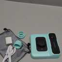 HOMDIS Portable Humidifiers for Travel, Small Mini Humidifier with Auto Shut-Off, Nightlight and Storage Bag for Hotel, Bedroom or Office, Plant Humidifier Indoor, Green