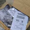 GarveeLife Leg Press Hack Squat Machine, 2 in 1 Leg Press Machine for Home Gym with Linear Bearing, Specialty Hack Squat Machine with Calf Block for Full Lower Body Workout (Black/Red)