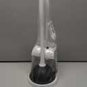 MR.SIGA Toilet Plunger and Bowl Brush Combo for Bathroom Cleaning, White, 1 Set (One Size)