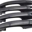 Set of 4 Exterior Door Handles Compatible with Hyundai Tucson 2005 2006 2007 2008 2009, Front and Rear Left Drive & Right Passenger Side Replaces# 82650-2E000 82660-2E000