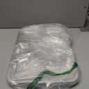 Hacaroa 4 Pack Stainless Steel Divided Dinner Plates, 15x10.6 Inches Snack Serving Plate with 6 Compartment, Metal Food Trays for Adults, Diet Food Portion Control, Picky Eaters