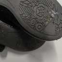 FUNKYMONKEY Toddler/Little Girl Mary Jane Dress Shoes Casual Slip on Ballet Flat (11 Little Kid, Black Stain)