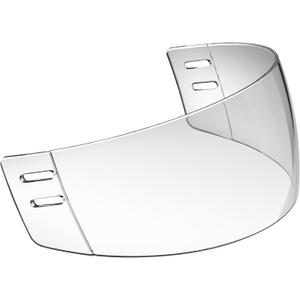 Copkim Straight Cut Hockey Helmet Clear Visor Vented Cut Anti Scratch Hockey Visor Inside Anti Fog Ice Hockey Helmet Shield Installation Clear Hockey Half Shield Visor