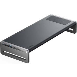 Anker 675 USB-C Docking Station (12-in-1, Monitor Stand, Wireless) with 10Gbps USB-C Ports, 4K@60Hz HDMI Display, Wireless Charging Pad, for Lenovo ThinkPad, MacBook Pro M1 / M2