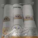 BlueSnail Quilted Thicker Waterproof Changing Pad Liners, 3 Count(Snow White, 13 x 27)