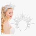 Christmas Headband Cosplay Hair Accessory Funny Headband for Adult Christmas Costume Role Play Carnival Party