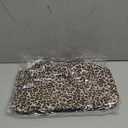 Hechitok Leopard Print Knee Scooter Pad Cover - Accessories Cushion Cover for Comfort (Memory Foam) - for Broken Leg Crutch Cart Roller, Injuries, Surgery, Replacement, Universal