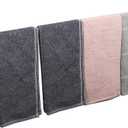 TocTen Bath Towel Rack - Square Base Thicken SUS304 Stainless Steel Towel Bar for Bathroom, Bathroom Accessories Towel Rod Heavy Duty Wall Mounted Towel Holder. (Brushed Nickel, 36)