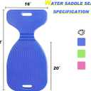 WOOWAVE Water Saddle Floats for Adults and Kids, Premium Foam Saddle Seats for Pool Swimming Floating
