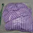 Cooling Blanket Purple Pink Stripes Cooling Blankets for Hot Sleepers Classic Vertical Striped Cool Blankets Soft Lightweight Ice Cold Summer Throw Blanket for Night Sweats Couch Bed All Season 40x60 (Plum Orchid)