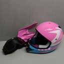 Youth Dirt Bike Helmet DOT Certified - Full Face Motorcycle Helmet for Off-Road, ATV, Street Riding, Includes Adjustable Goggles & Protective Gloves, 9half/8half