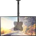 WALI Soporte de techo ajustable para TV que se adapta a la mayora de pantallas planas LED, LCD, OLED y plasma de 23 a 43 pulgadas, hasta 110 libras, agujeros de montaje de 7.874 x 7.874 in (CM2343),