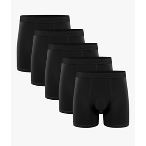 Natural Feelings Boxer Briefs Mens Underwear Men Pack Soft Cotton Open Fly Underwear L