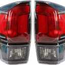 WFLNHB 1 Pair Tail Light Replacement for Toyota Tacoma 2016-2020 Taillamp Rear Break Light Lamp Assembly 8156004200 8155004200 Passenger and Driver Side