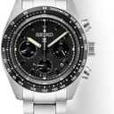 SEIKO Prospex Speedtimer Solar Chronograph Black Dial Men's Watch SSC819