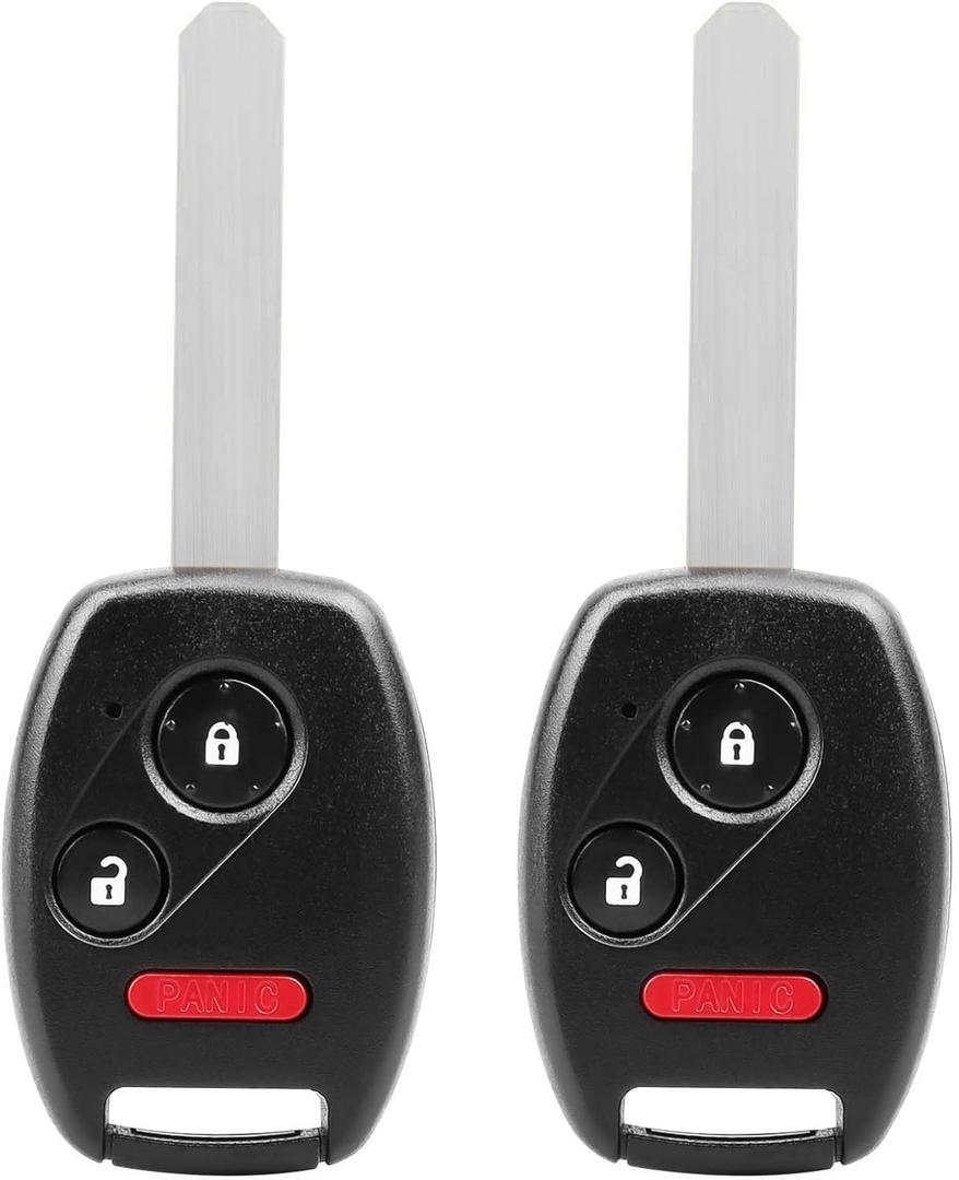 NPAUTO Key Fob Replacement Fits for Honda Pilot 2005 2006 2007 2008, Keyless Entry Remote Control Car Key Fobs, (CWTWB1U545, 35111-S9V-325, 433 Mhz, Pack of 2)