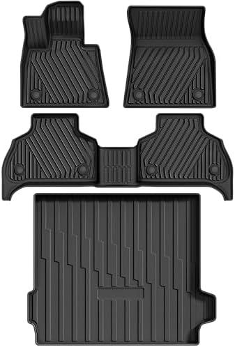 AUTOSAVER88 Floor Mats & Cargo Liner Fit for BMW X5 40i/50e/M60i/M Competition 2026-2019 (Only for 5 Passenger), TPE All Weather Floor Liners and Trunk Mat, 1st & 2nd Row Mat Car Mats Set Accessories