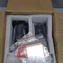 camuucci Battery Operated Wall Sconces Set of 2 Rechargeable Battery Powered Wall Light with 12000mAh Not Hardwired Dimmable Wall Lamp Fixtures for Bedroom Living Room Black 20.9 Inches