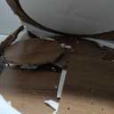 LITTLE TREE 31.5" Round Dining Table for 4, Wood Kitchen Table with Wooden Tabletop and Octagonal Base for Dining Room, Apartments, Office & Restaurants, Deep Brown