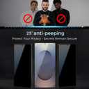 MAGIC JOHN 3rd Gen Samsung Galaxy S25 Ultra Privacy Screen Protector 6.9 Inch 2 Pack