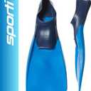 Sporti Essential Floating Swim Fins (Color) - M 8-9 / W 9-10 (BlueNavy)