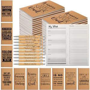 Spakon 20 Sets Christmas 2026-2027 Pocket Weekly Planners with Pens Inspirational Mini Daily Journal To Do List Goals Notepad Employee Appreciation Gift for Coworker Medical Assistant(Classic)
