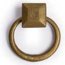 Hardware Philosophy Peg and Ring Pulls 2 Inches - Set of 2 - Architectural, Interior Design, Furniture Cabinet Customization Hardware