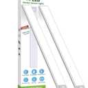 BLS Under Cabinet Lights, 74 LED lights Battery Operated Motion Sensor Light Indoor, USB C Rechargeable Closet Lights Motion Sensored, 2200mah Wireless Magnetic Light for Kitchen Night Stairs (2 Pack) (Cool White- 14.6 inch)